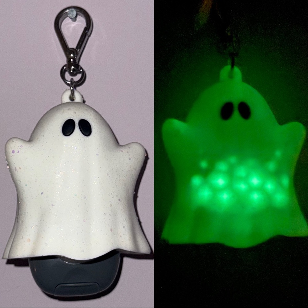 Bath & Body Works Glitter Light-Up Ghost PocketBac Holder 👻